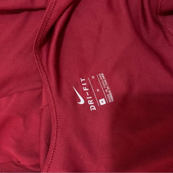 Nike Red Dri Fit Racer Back Workout Top - Picture 2 of 4